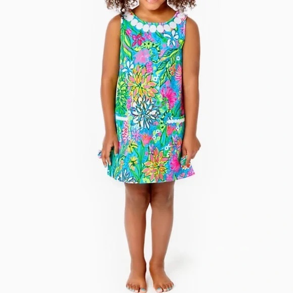 Lilly Pulitzer Girl's Lilly Knit Shift Dress - Picture 10 of 10